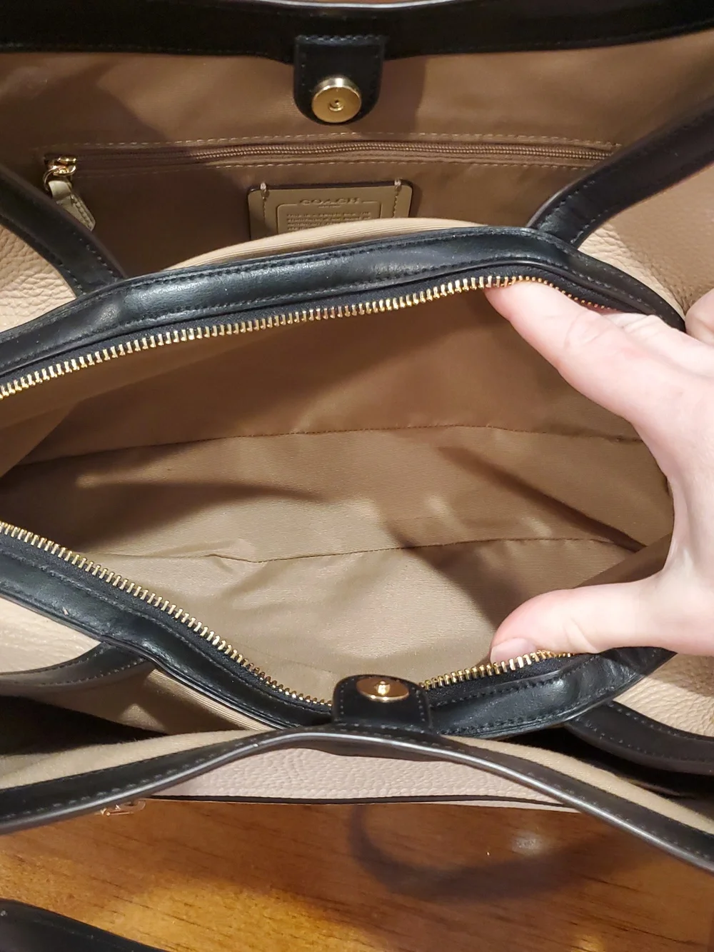 NWOT Coach Colorblock Kristy Shoulder Bag - Picture 12 of 13